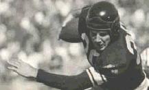 Frank Aschenbrenner in the 1949 Rose Bowl, where he was named the game's MVP