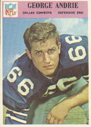 George Andrie, 1966 Philadephia Rookie Card